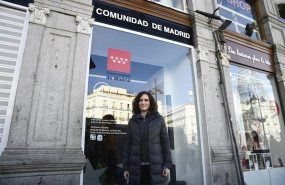 ep la presidenta de la comunidad de madrid isabel diaz ayuso inaugura el centro de turismo de sol en