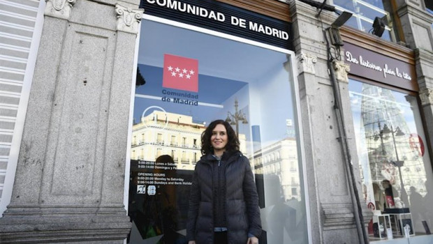 ep la presidenta de la comunidad de madrid isabel diaz ayuso inaugura el centro de turismo de sol en