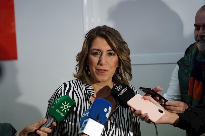 ep la secretaria general del psoe de andalucia susana diaz este sabado