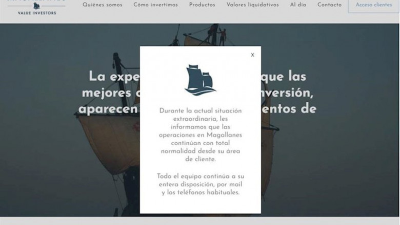 La web de la gestora Magallanes | EUROPA PRESS ep la web de la gestora magallanes