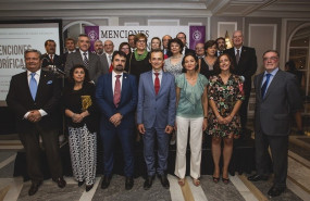 ep los ministros pedro duquereyes maroto conpremiadoslas xix menciones honorificascolegio oficialingenieros industrialesmadrid coiim