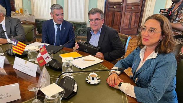 ep maria gonzalez corral durante la reunion del consejo consultivo de la pac