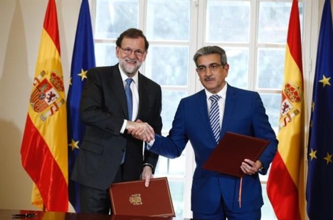 Mariano Rajoy y Román Rodriguez, acuerdo presupuestos Nueva Canarias | TWITTER ep mariano rajoyroman rodriguez acuerdo presupuestos nueva canarias