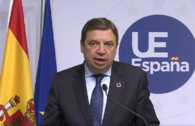 ep ministroagricultura pescaalimentacionfunciones luis planas durante duranteconsejoministrosagriculturapescala union europea celebradoluxemburgo