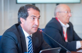 ep peio belausteguigoitia country manager de bbva en espana durante su intervencion en el curso de