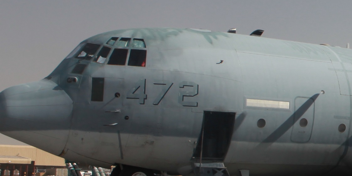 Avión KC-130, similar al accidentado kc 130 avion