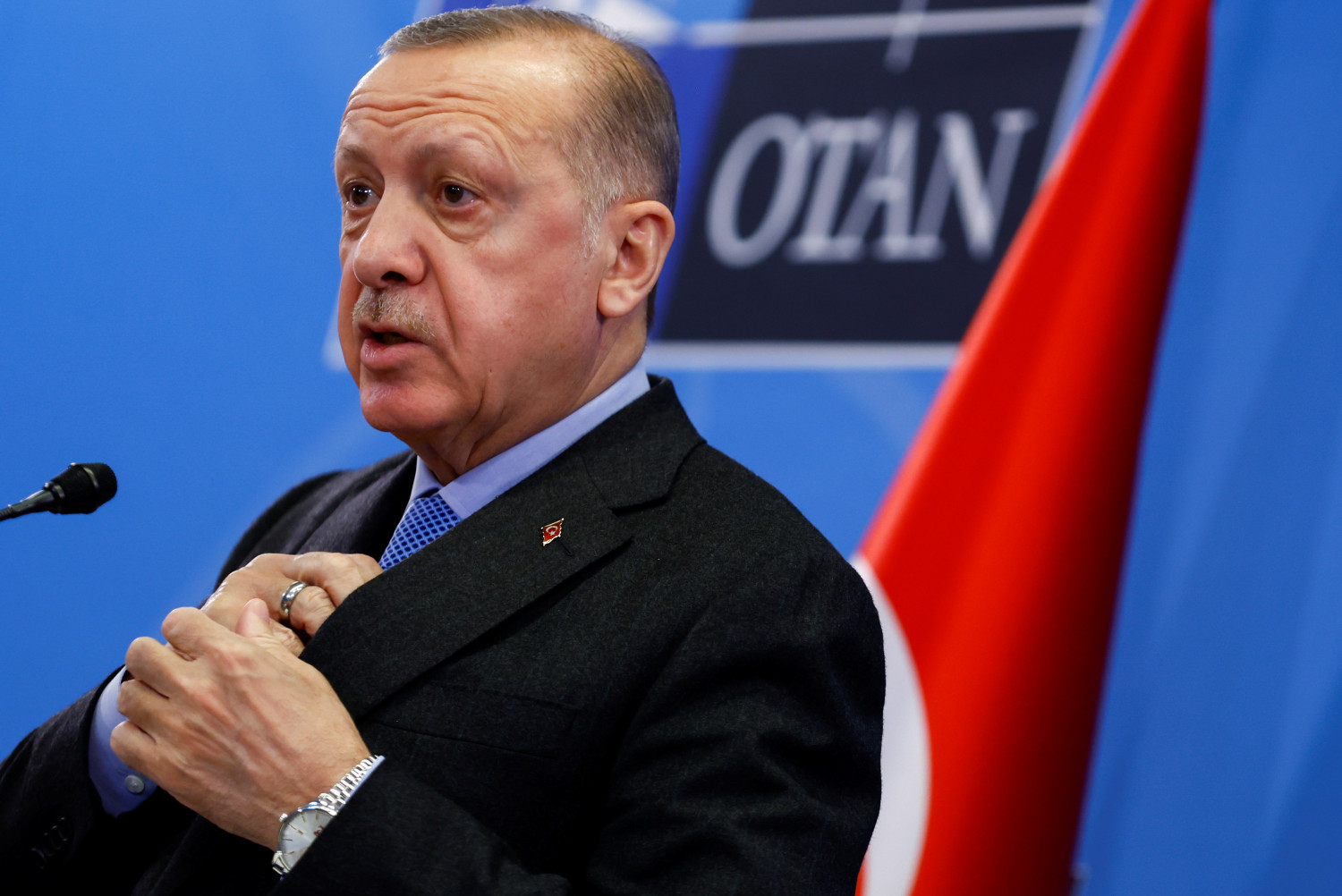 la turquie opposee a l adhesion de la finlande et de la suede a l otan dit erdogan 